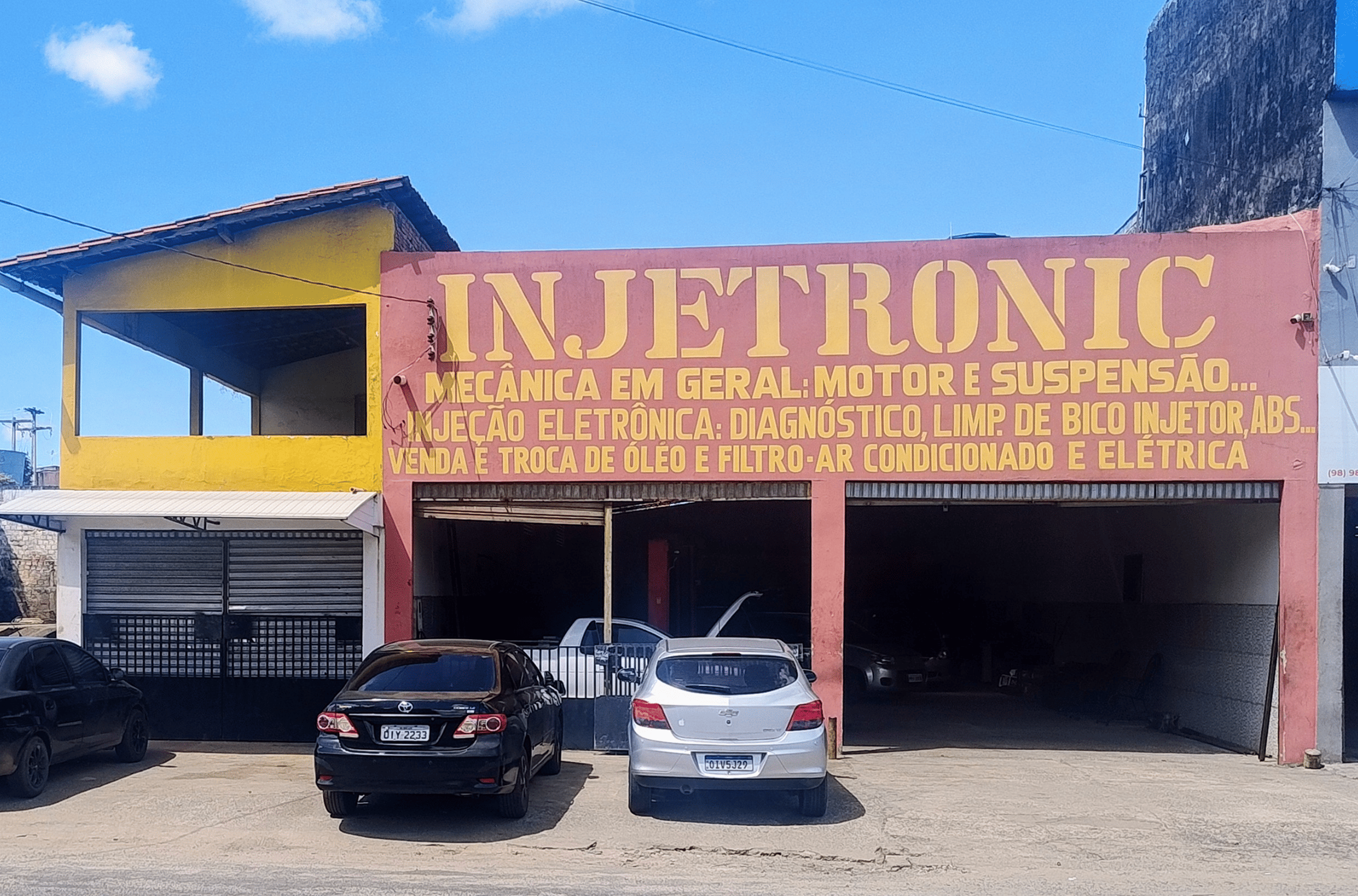 Frente da Injetronic Autocenter